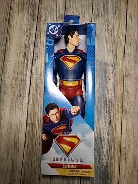 DC Comics Superman Movie Superman AKA Clark Kent 12" Action Figure
